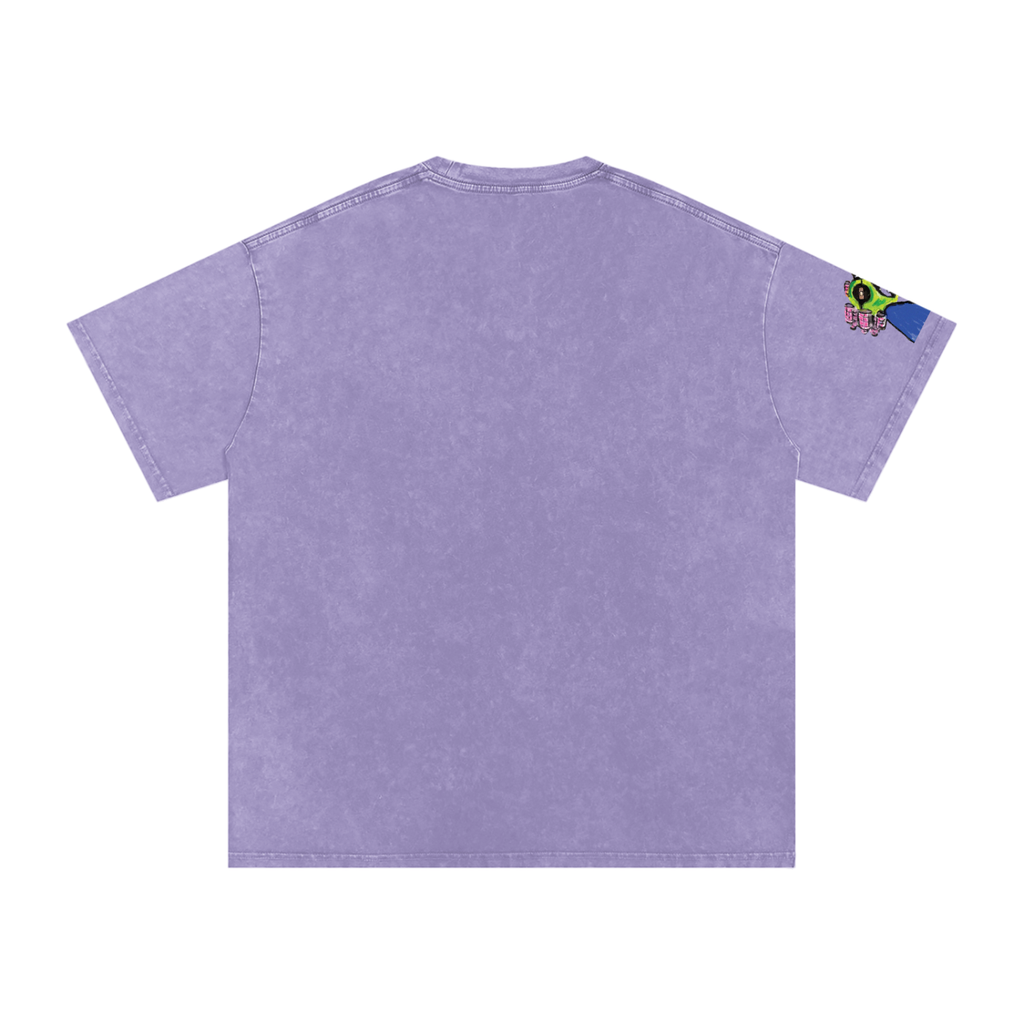 DONT BE DUMB A$AP ROCKY Snow Washed Oversized Cotton T-Shirt ODMPOD