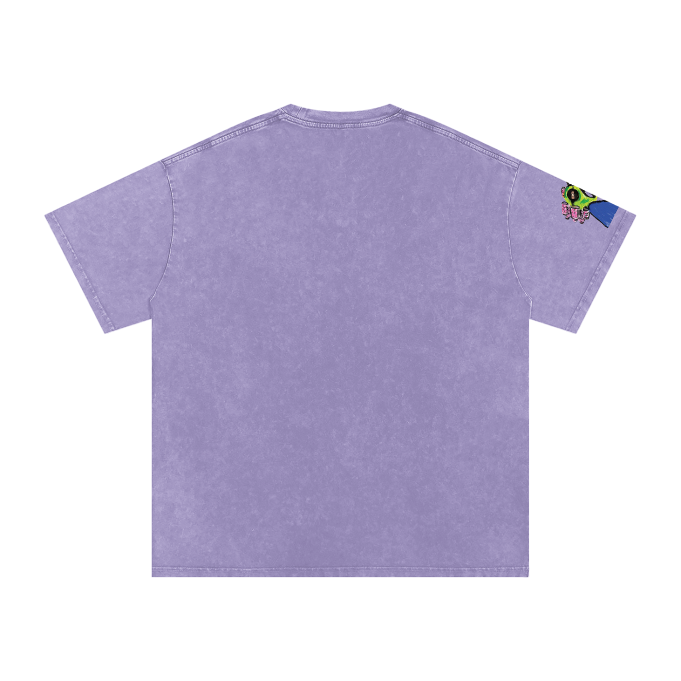 DONT BE DUMB A$AP ROCKY Snow Washed Oversized Cotton T-Shirt ODMPOD