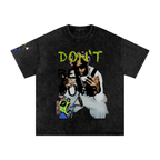 DONT BE DUMB A$AP ROCKY Snow Washed Oversized Cotton T-Shirt ODMPOD
