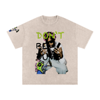 DONT BE DUMB A$AP ROCKY Snow Washed Oversized Cotton T-Shirt ODMPOD
