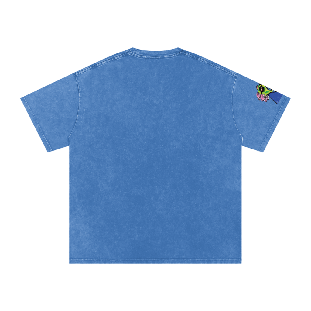 DONT BE DUMB A$AP ROCKY Snow Washed Oversized Cotton T-Shirt ODMPOD