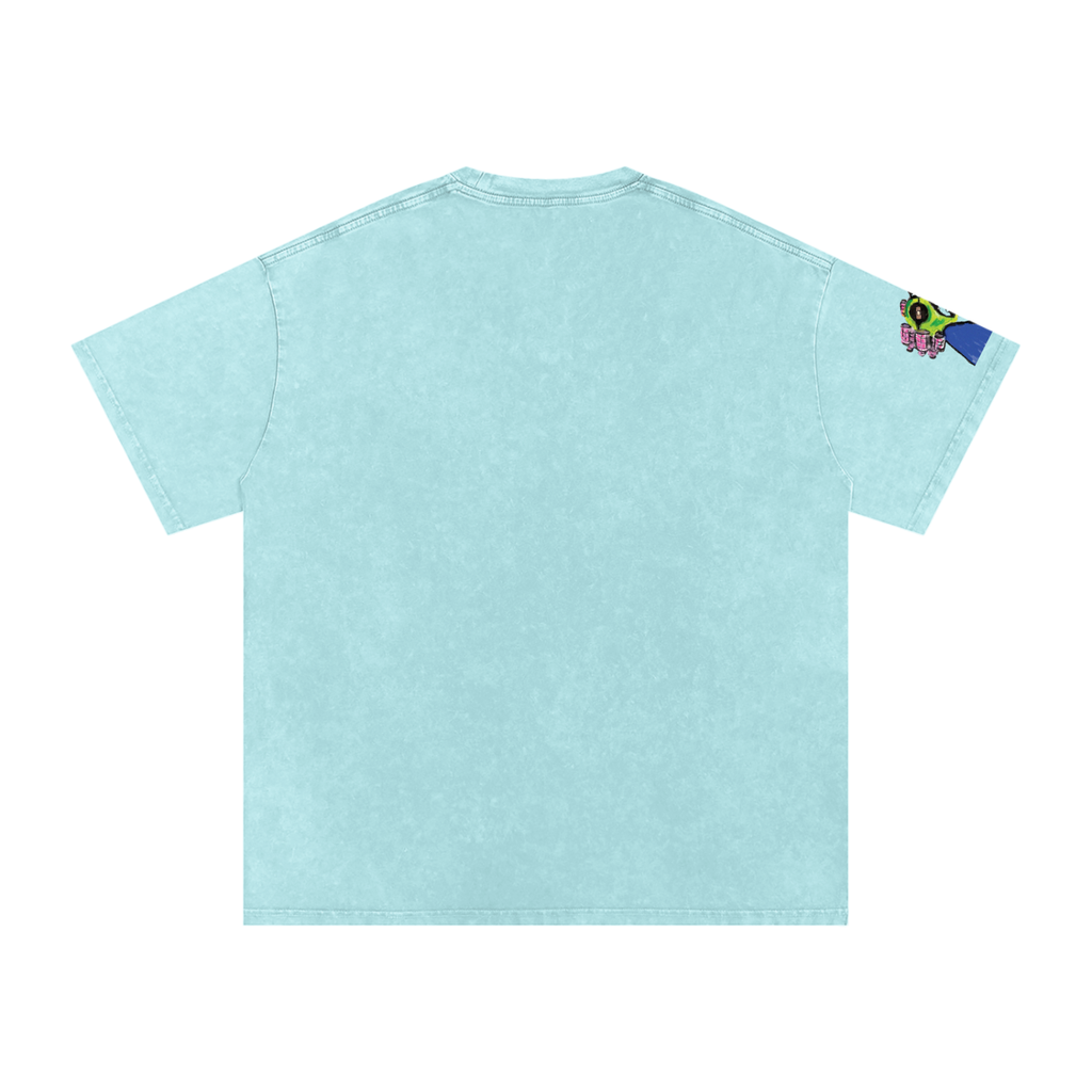 DONT BE DUMB A$AP ROCKY Snow Washed Oversized Cotton T-Shirt ODMPOD